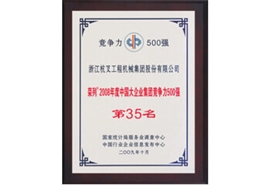 杭州叉车荣誉-荣列2008年度大……